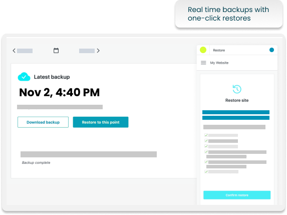 create backup