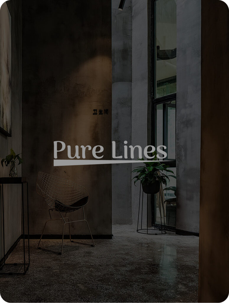 Picture of and elegant room with a chair and a plant